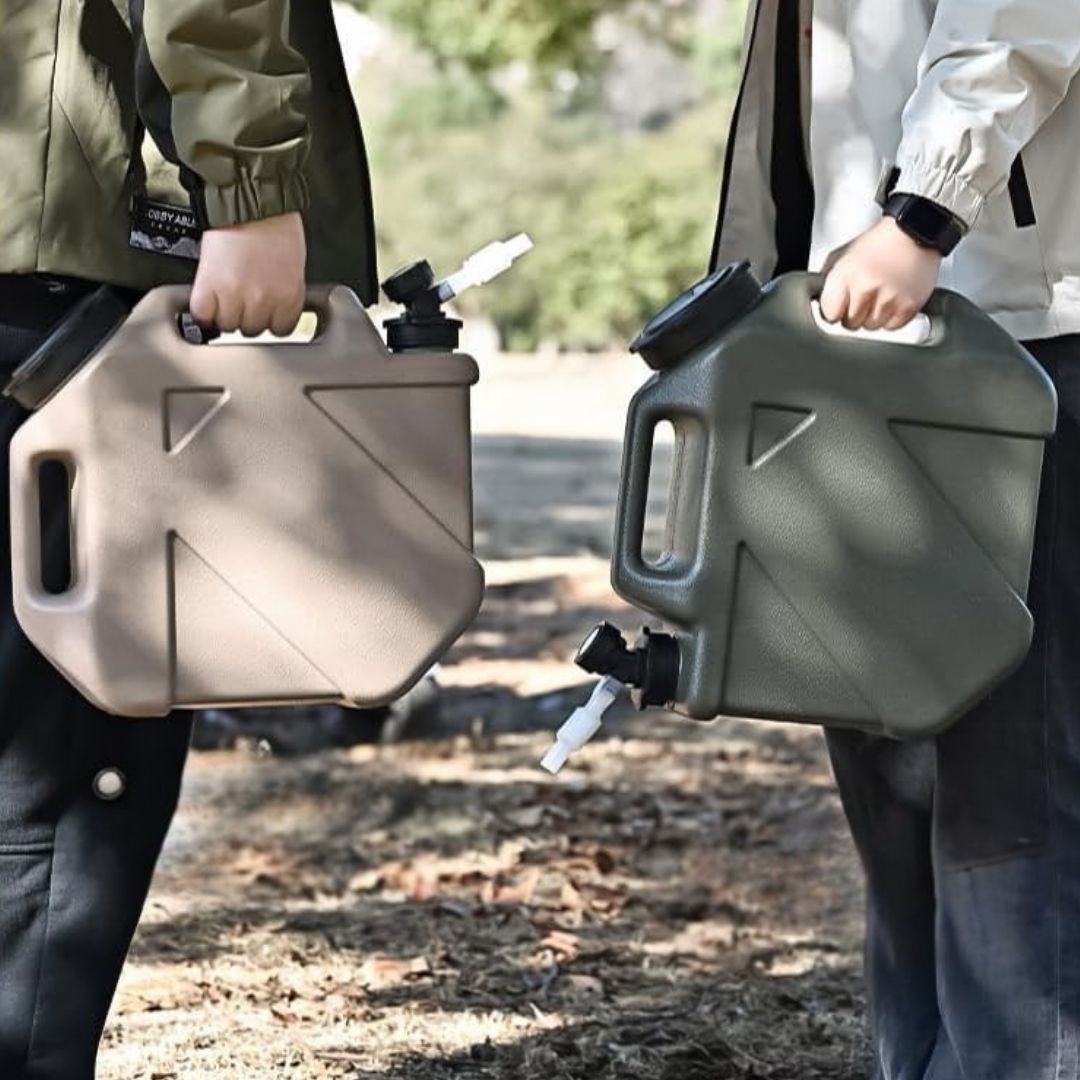 10 Litre Water Container - Portable Camping Water Tank with Faucet