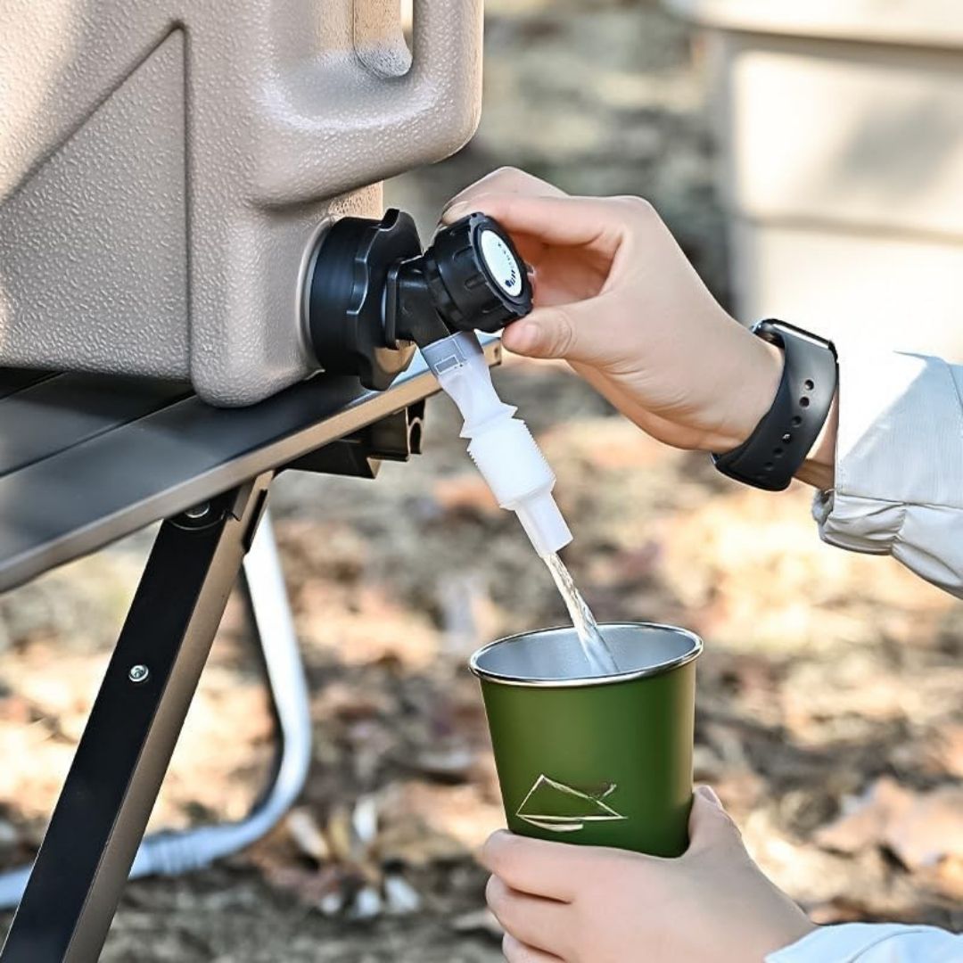 10 Litre Water Container - Portable Camping Water Tank with Faucet