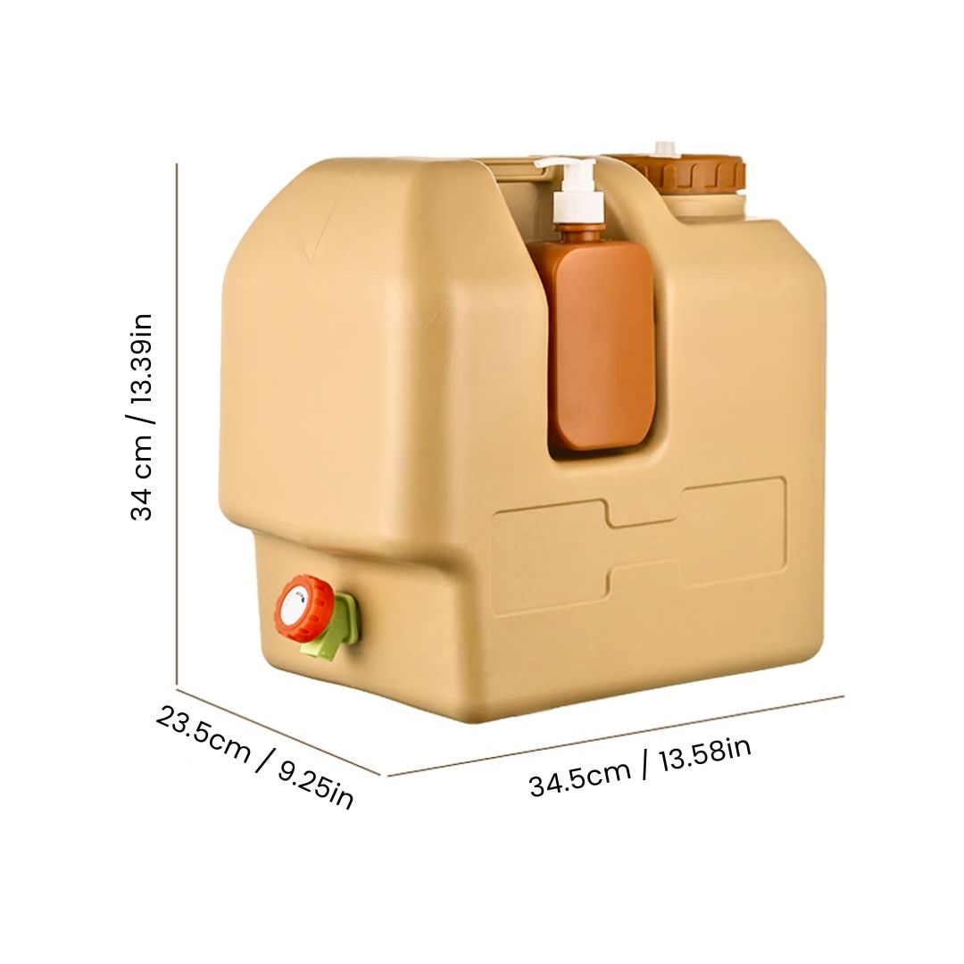 20L Water Container - Camping Portable Drinking Water Storage Tank