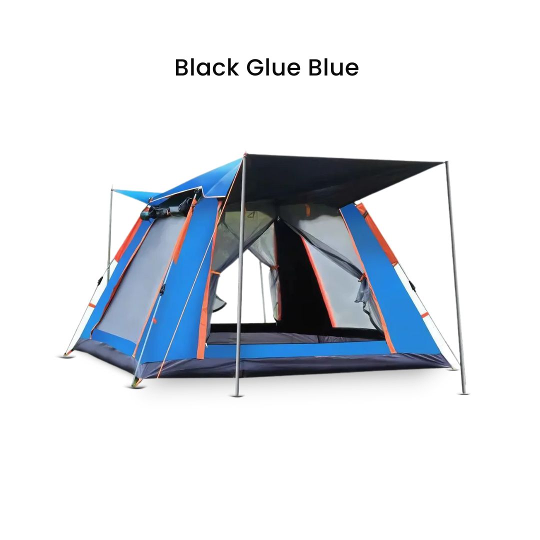 4 Person Tent - Waterproof Camping Tent for Family, Portable 3-Season Outdoor Shelter