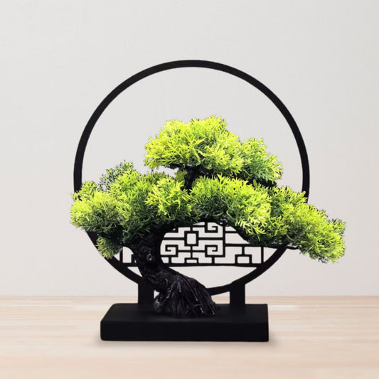 Artificial Bonsai Plants – Fake Pine Tree for Home Decoration, Small Bonsai for Desk or Hallway