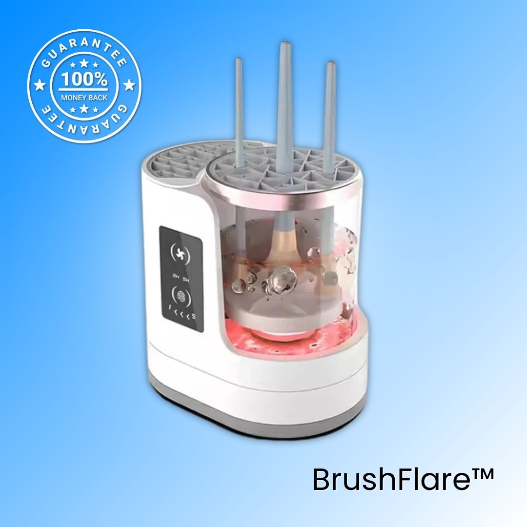 BrushFlare™ - Electric Brush Cleaner