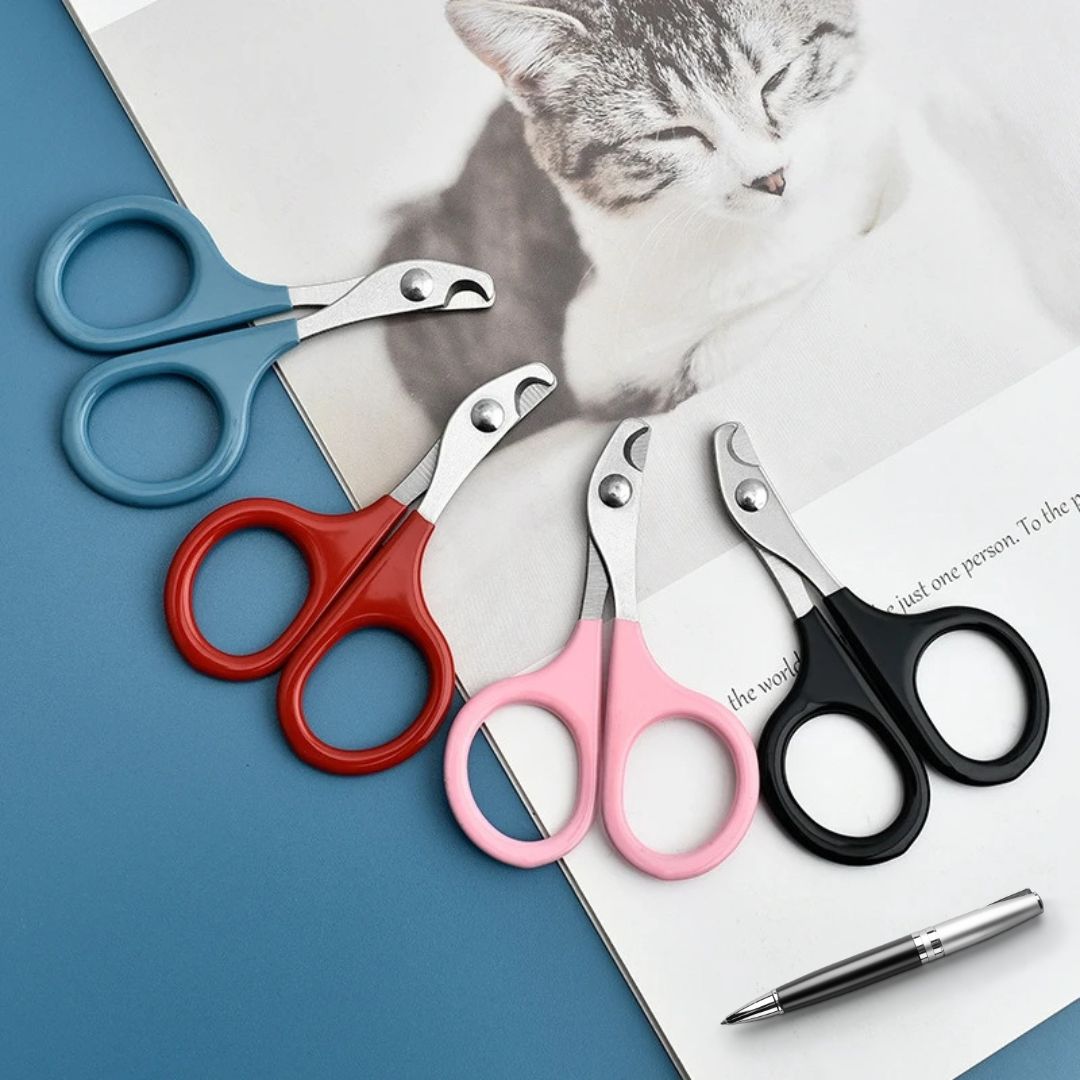 Cat Nail Clippers - Claw Trimming Cutter for All Ages Feline Care