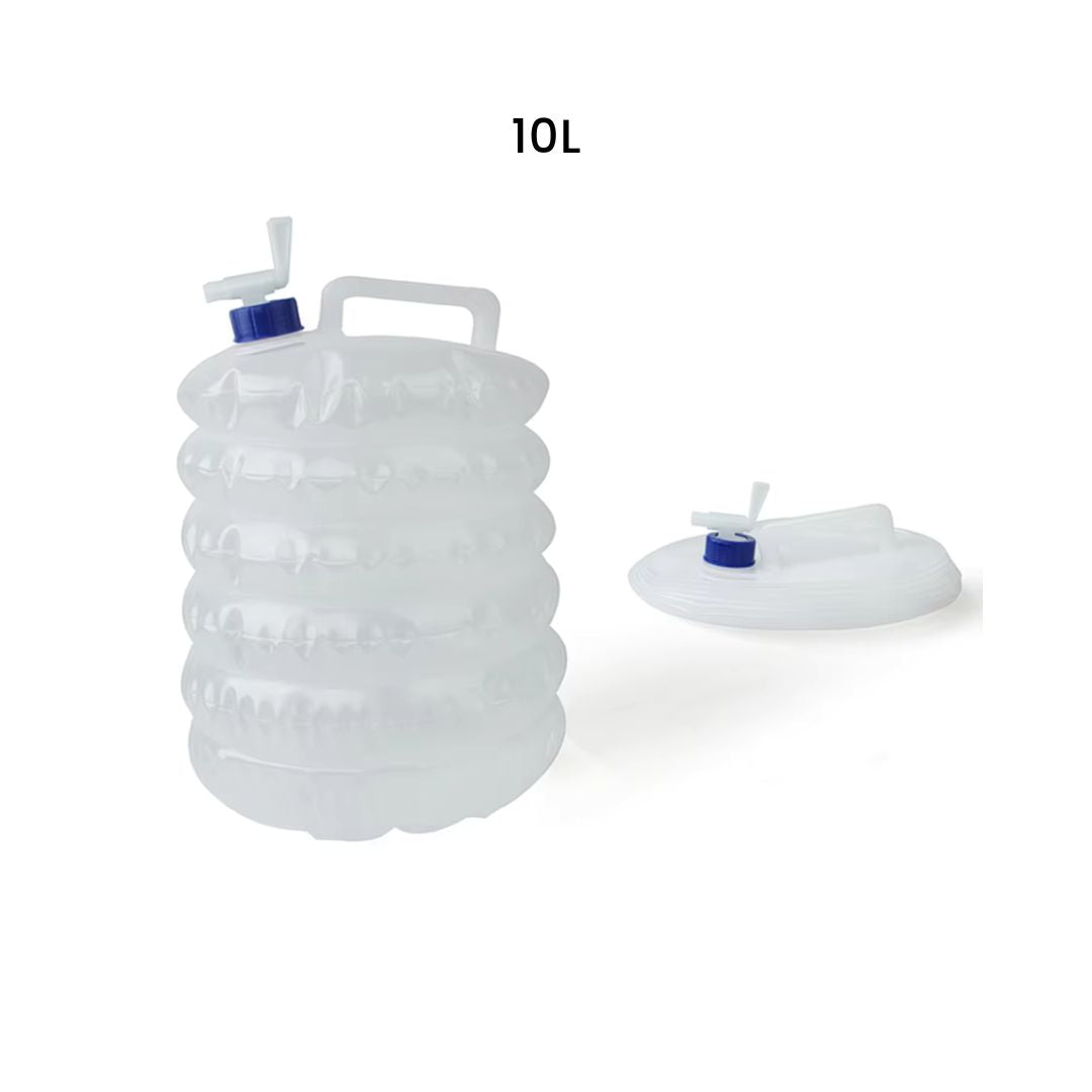 Collapsible Water Container - Foldable Outdoor Camping Water Carrier
