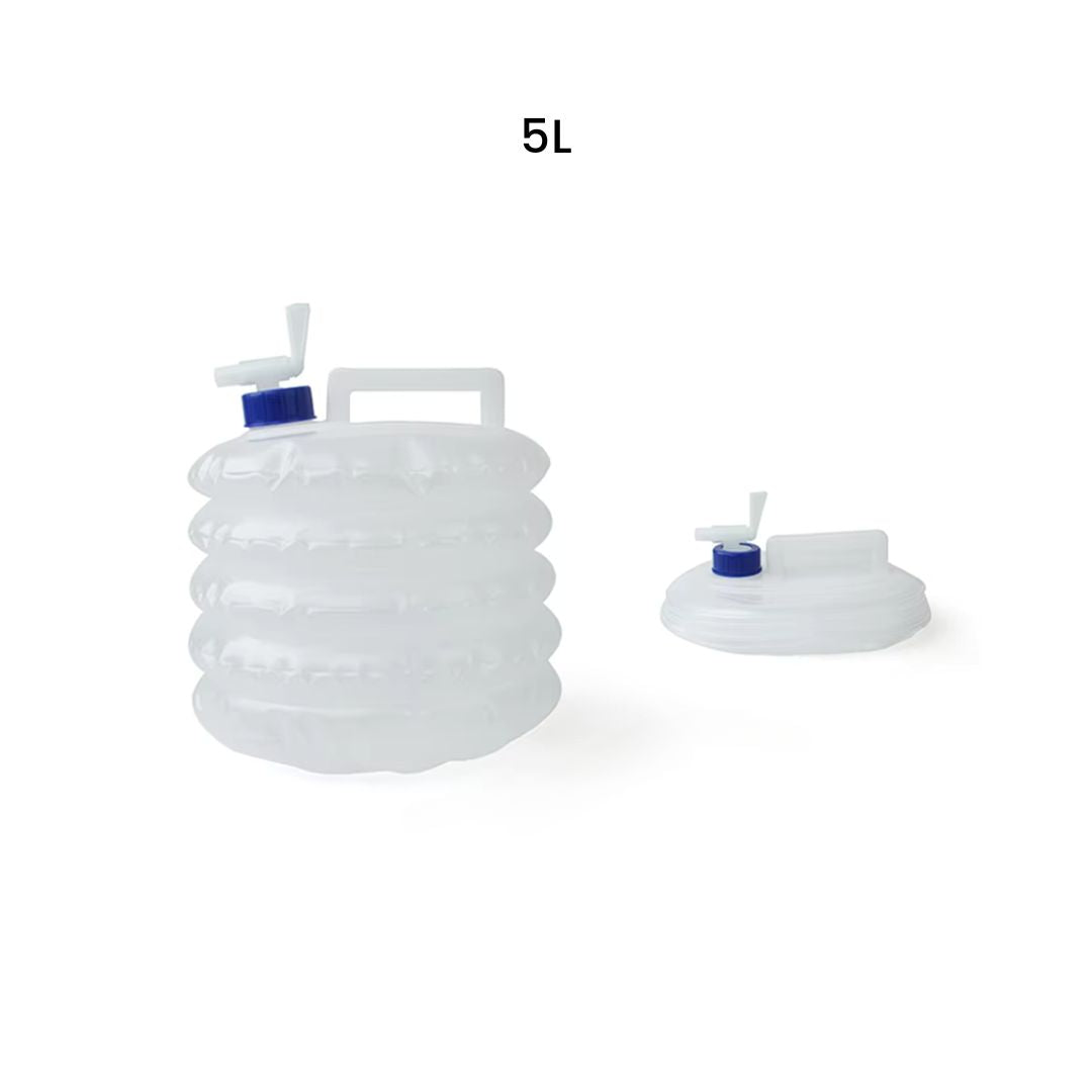 Collapsible Water Container - Foldable Outdoor Camping Water Carrier