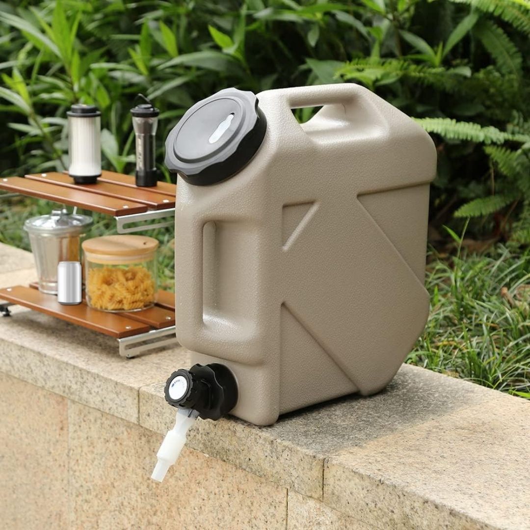 10 Litre Water Container - Portable Camping Water Tank with Faucet