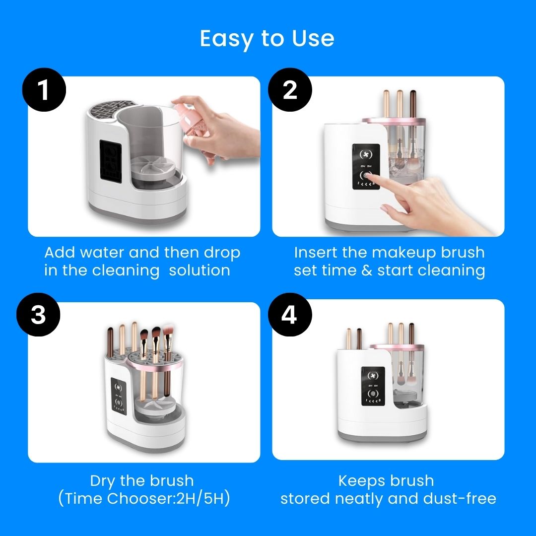 BrushFlare™ - Electric Brush Cleaner
