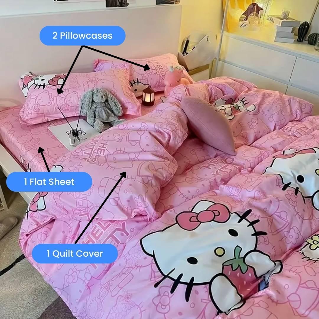 Hello Kitty Bedding Set