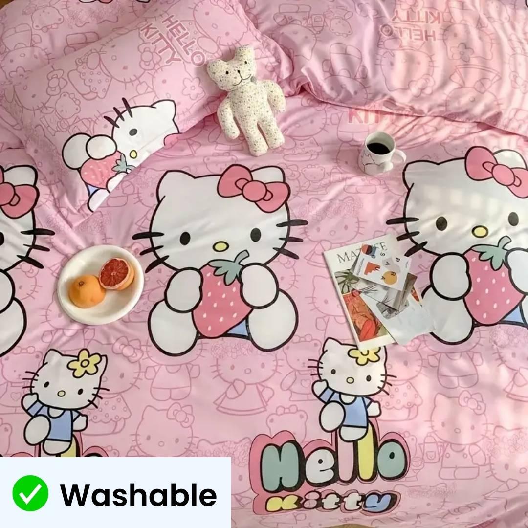 Hello Kitty Bedding washable