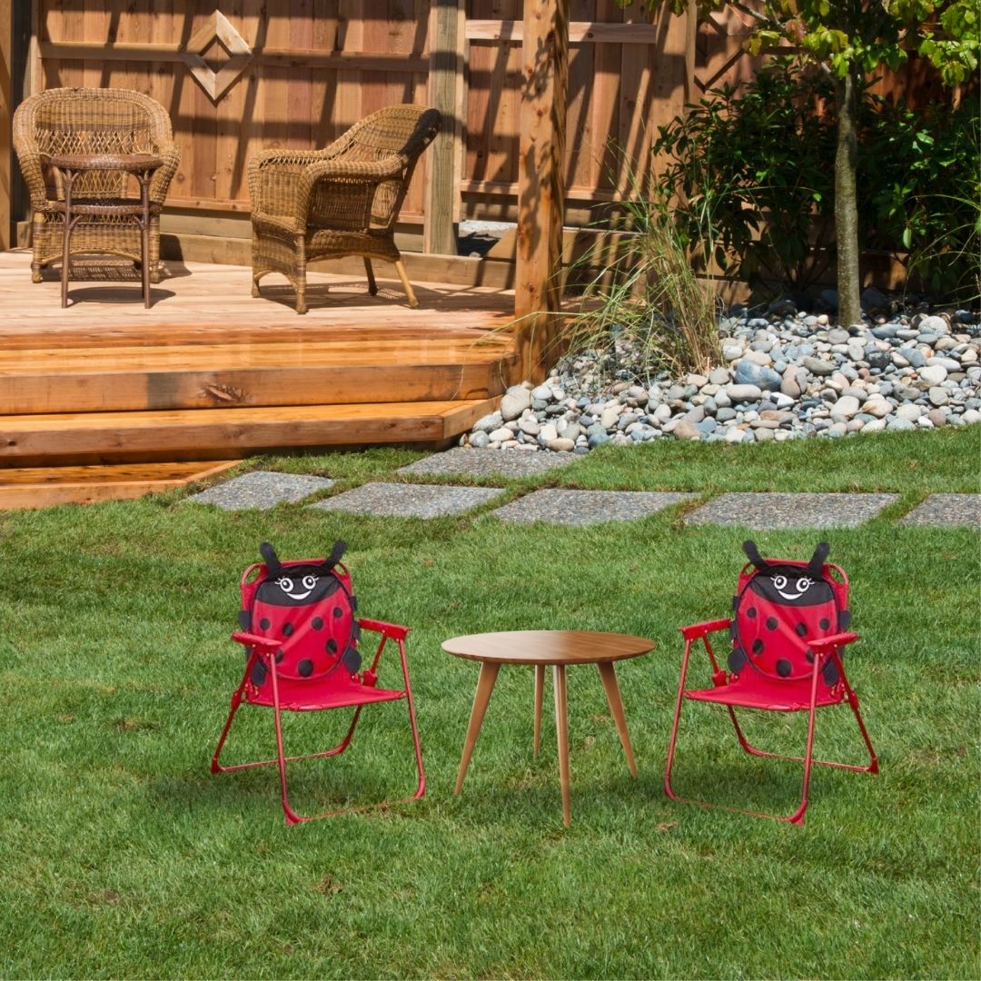 Kids Camping Chair - Portable Foldable Kids Chair for Children’s Outdoor Seating, Picnic and Travel