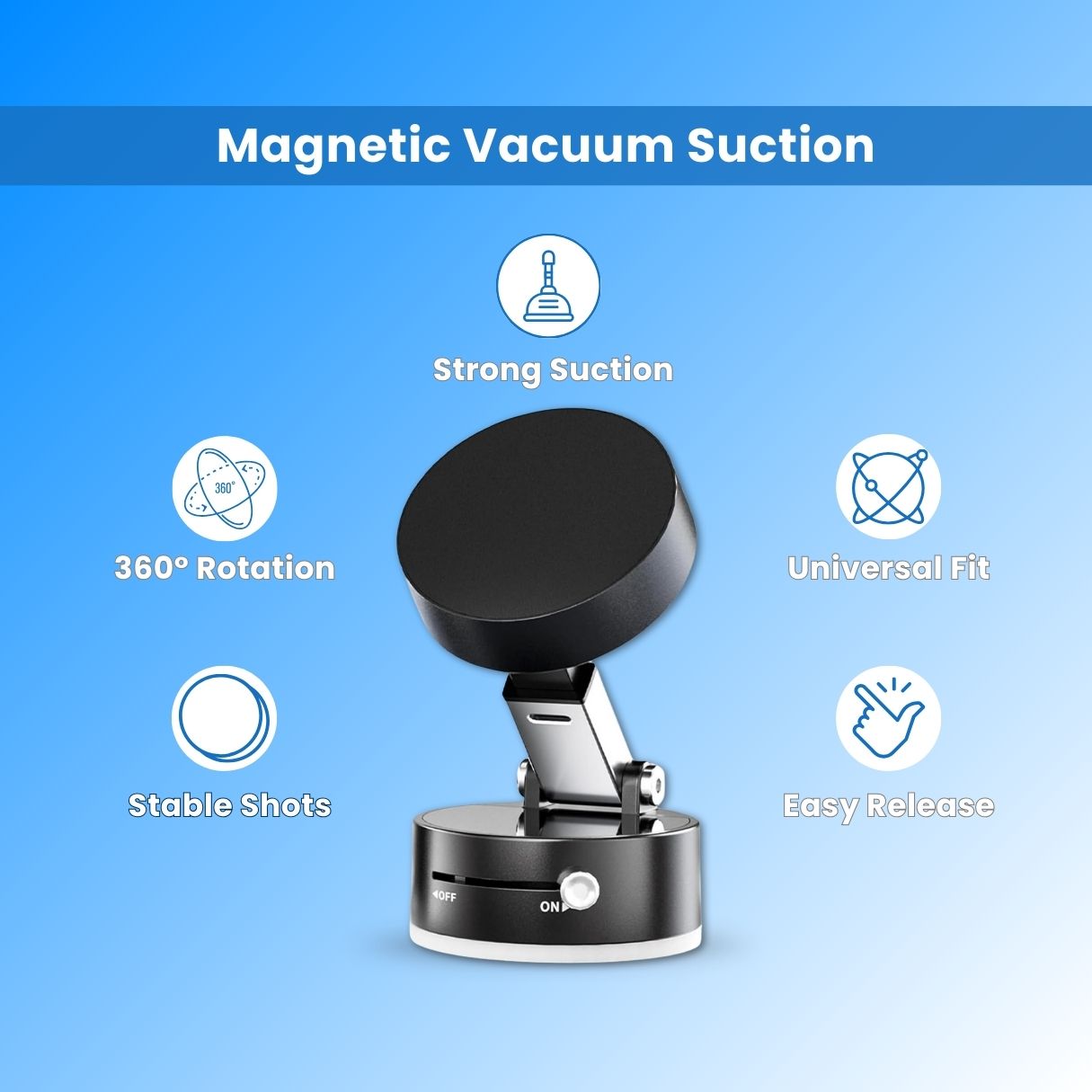 PhoniMount™ - Universal Suction Phone Holder