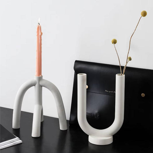 Pillar Candle Sticks – Stylish Candle Holders, Flower Vases, Home Decor & Centerpieces