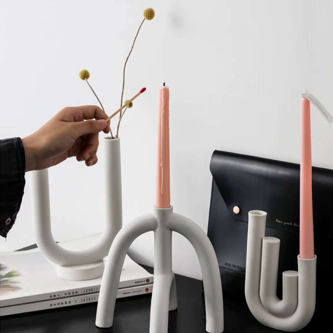 Pillar Candle Sticks – Stylish Candle Holders, Flower Vases, Home Decor & Centerpieces