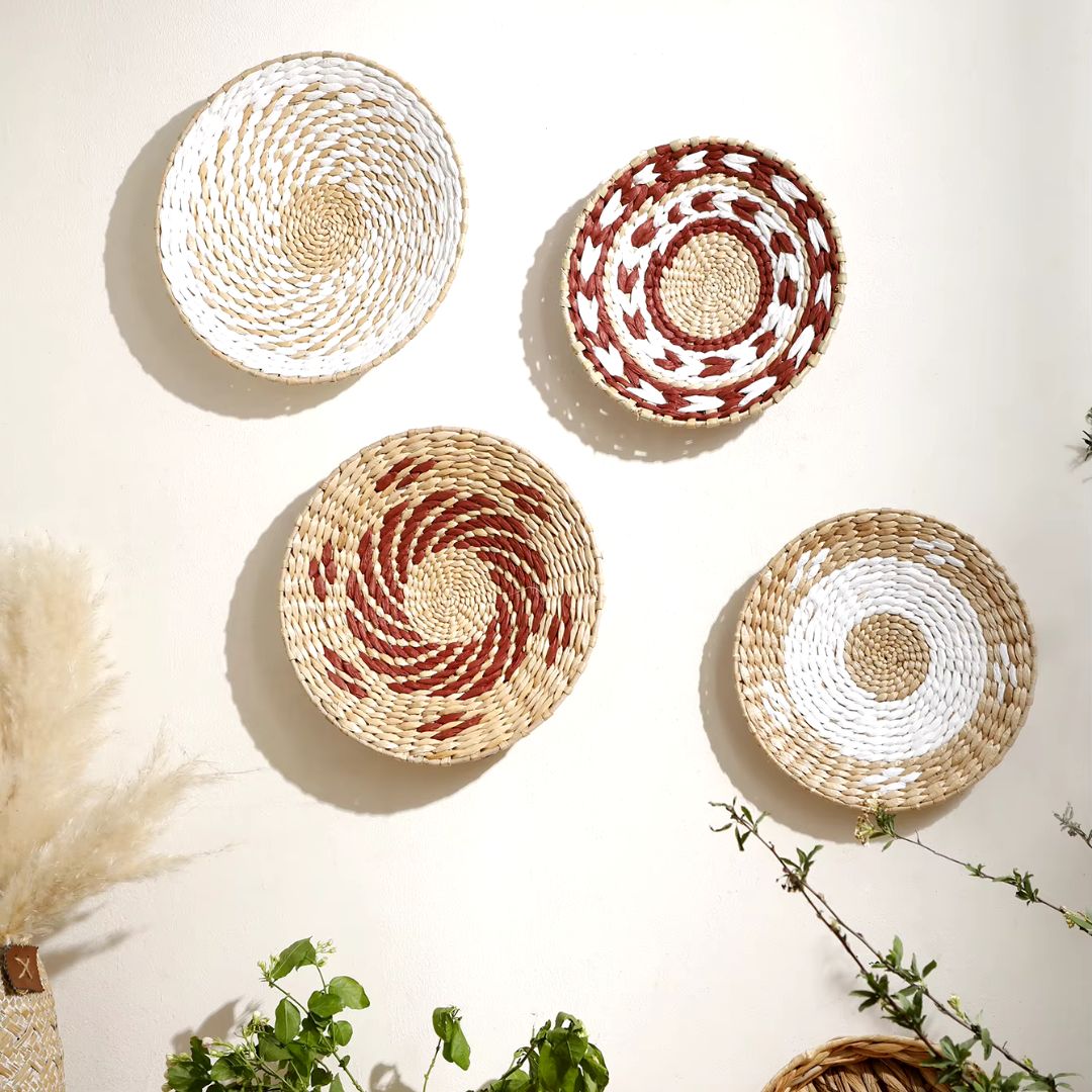 Rattan wall decor for any room