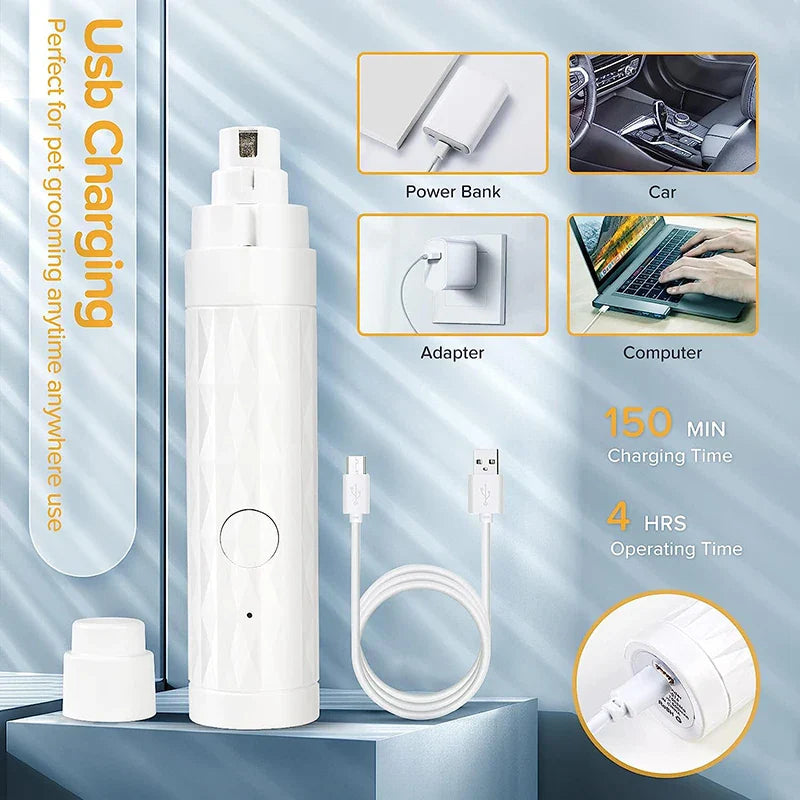 Rechargeable Pet Nail Grinder