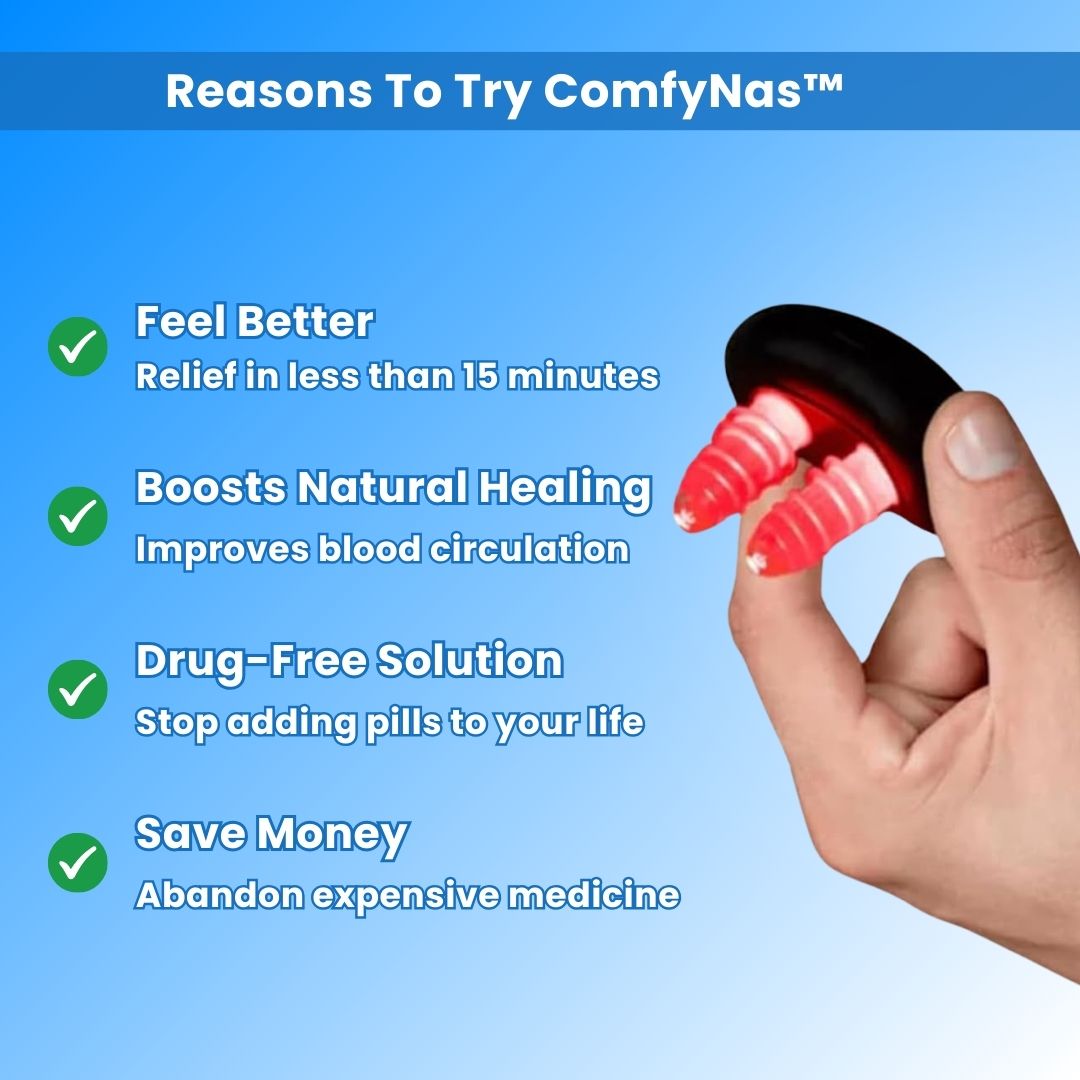 ComfyNas™ - Comfortable Nasal Solution