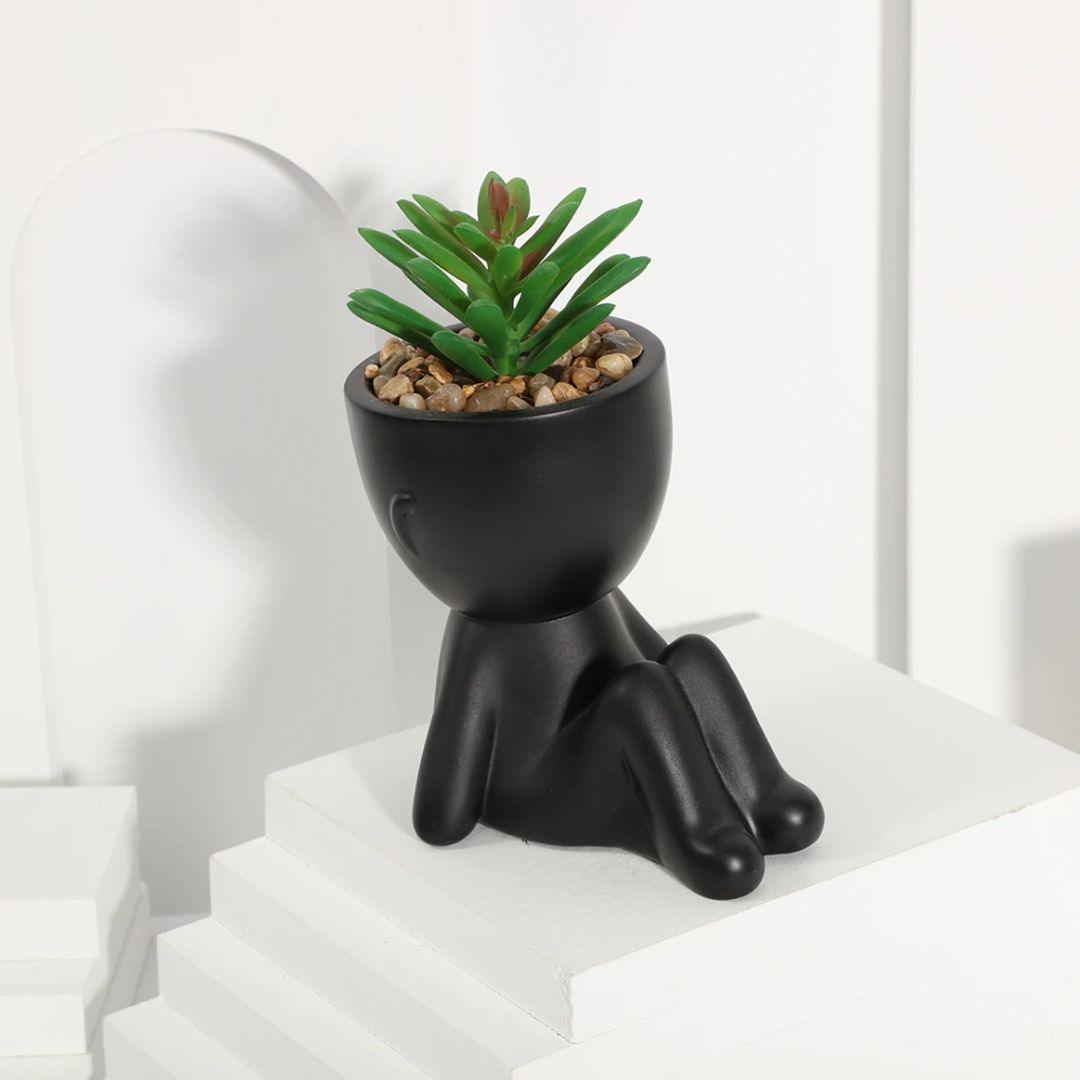 Small pot plants shape A