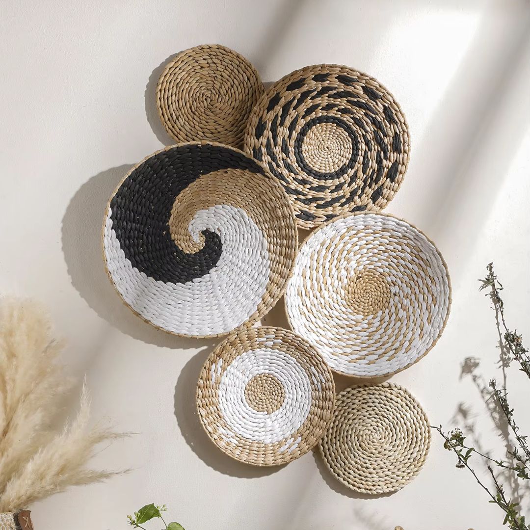 Stylish Rattan wall decor