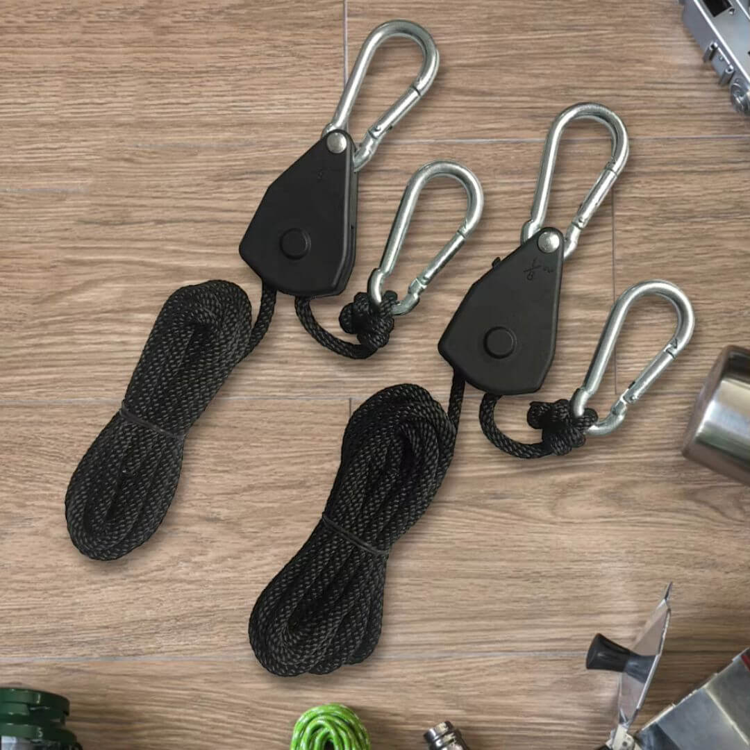 Tent Rope - Adjustable Lifting Rope Tie Down Strap and Camping Supplies