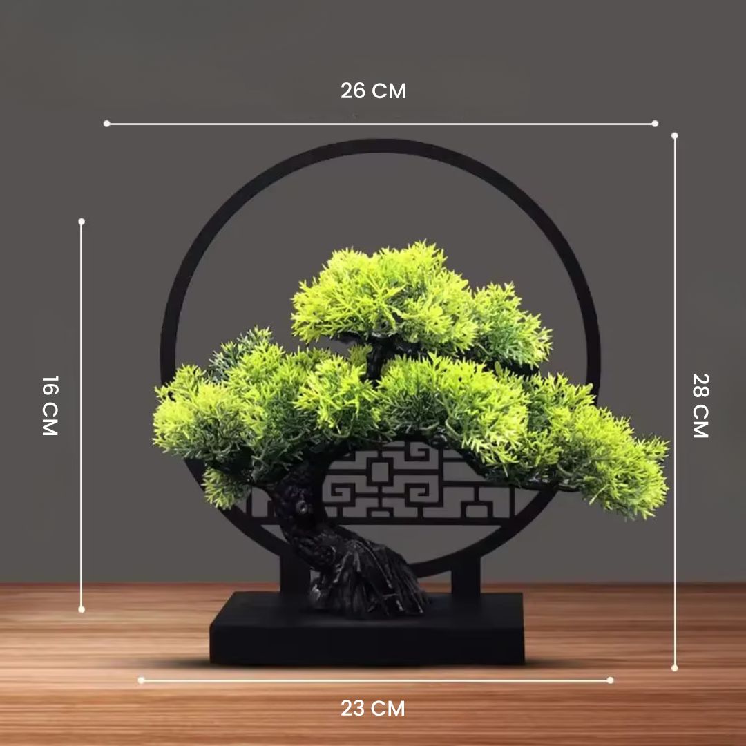Artificial Bonsai Plants – Fake Pine Tree for Home Decoration, Small Bonsai for Desk or Hallway