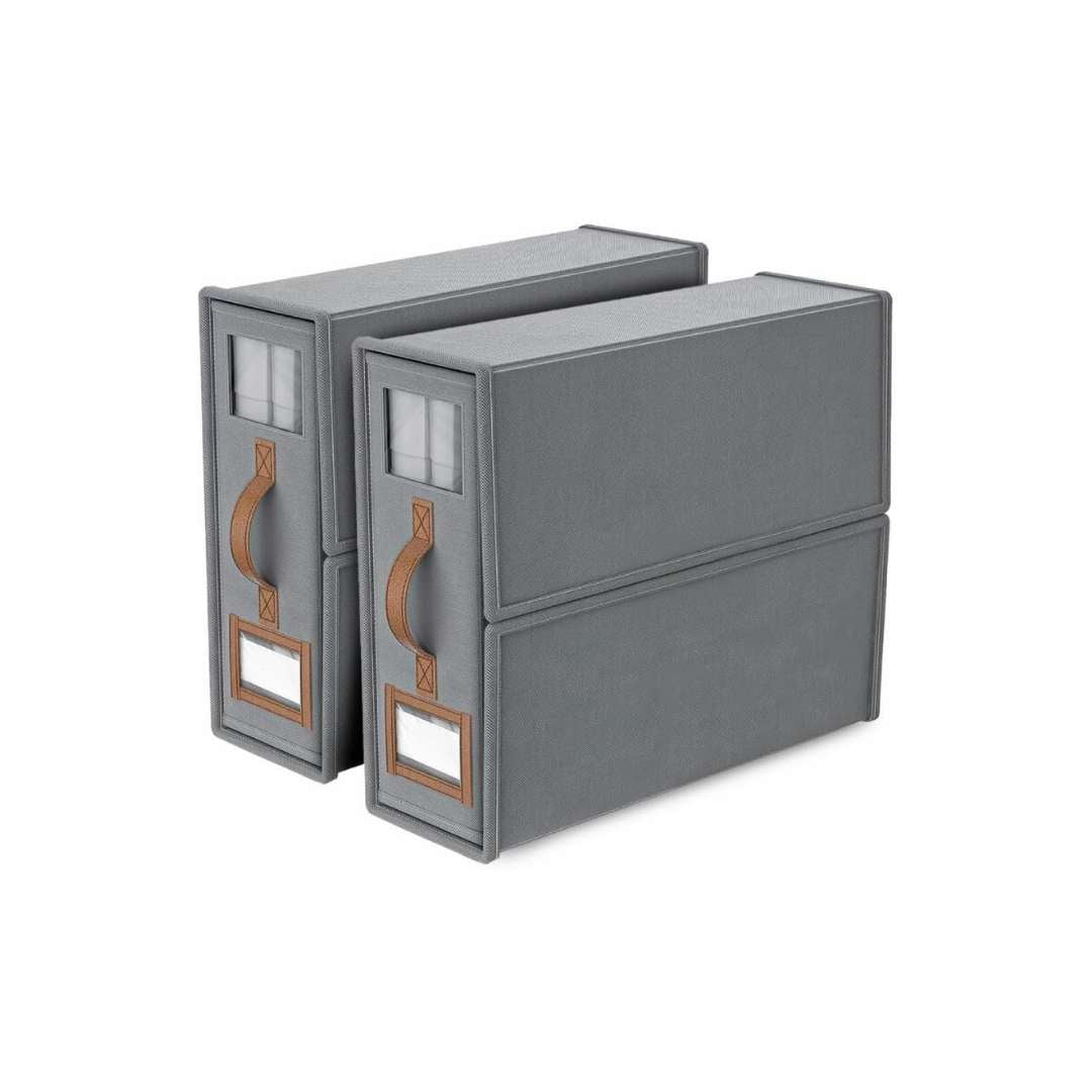 Bed Sheet Organiser - Large Capacity Quilt Storage Box for Bedding and Foldable Wardrobe Organization