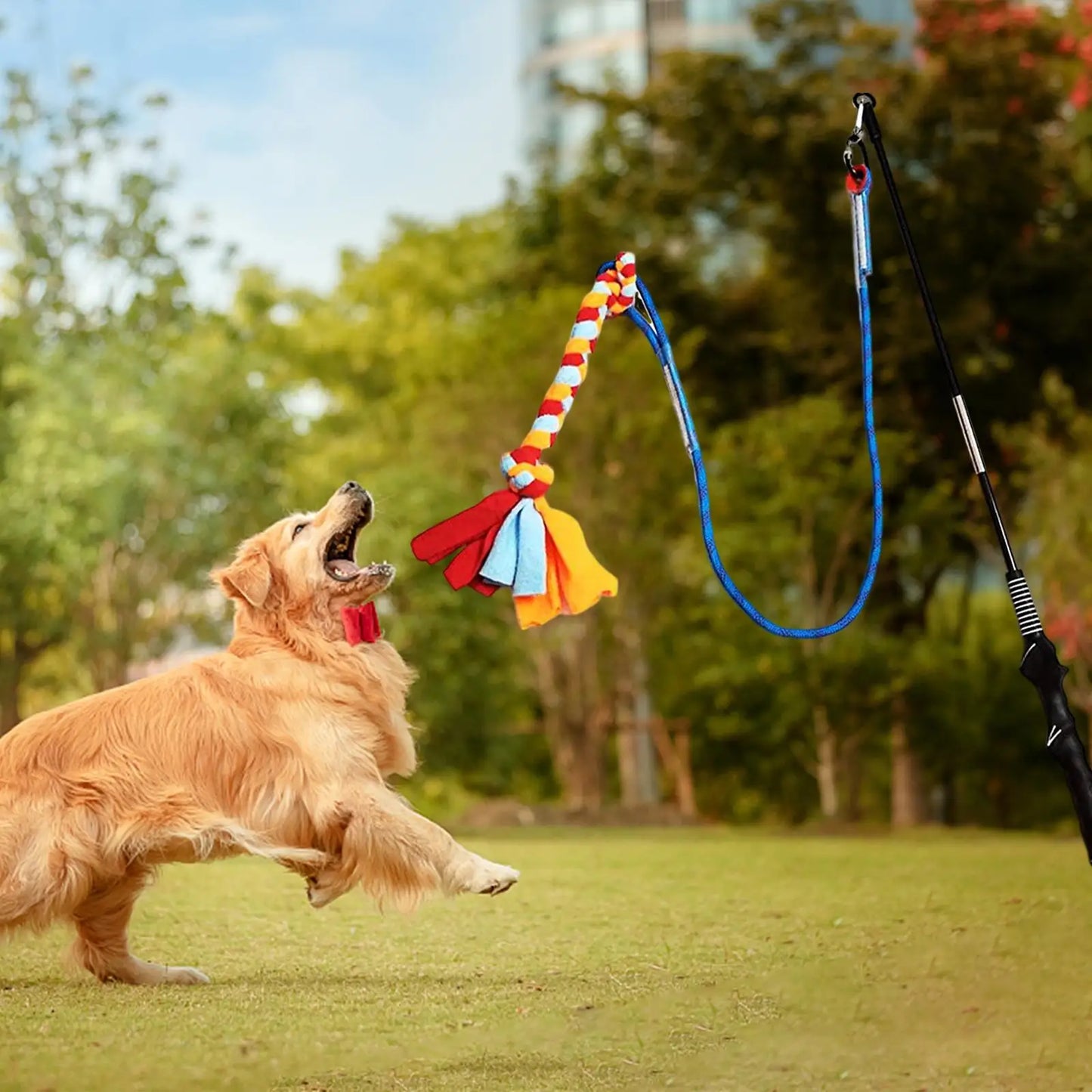 Interactive Outdoor Tether Tug Toy for All Dogs