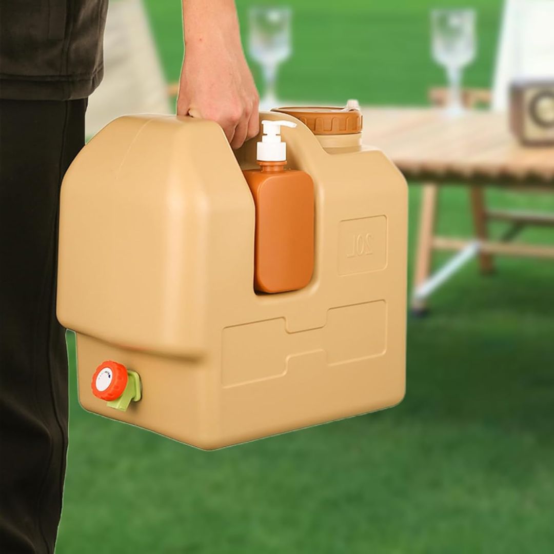 20L Water Container - Camping Portable Drinking Water Storage Tank