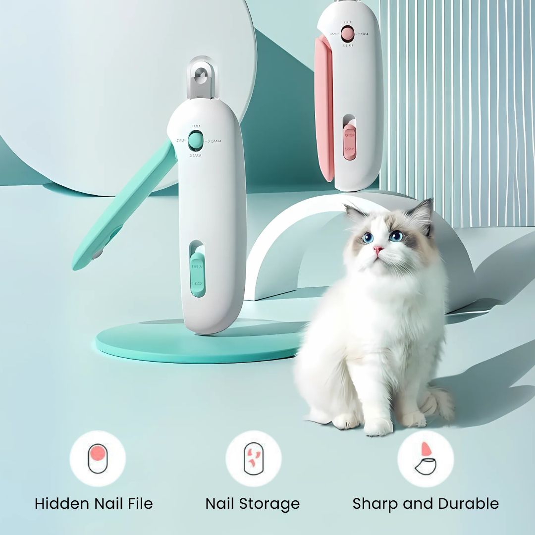 Claw Trimmer for Cats - Feline Nail Clippers for Safe Trimming