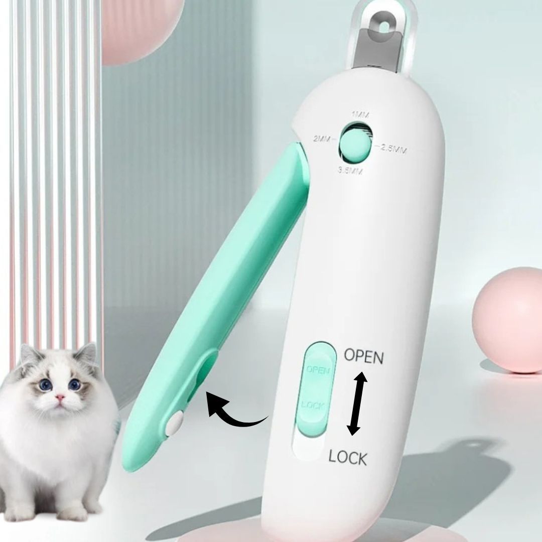 Claw Trimmer for Cats - Feline Nail Clippers for Safe Trimming