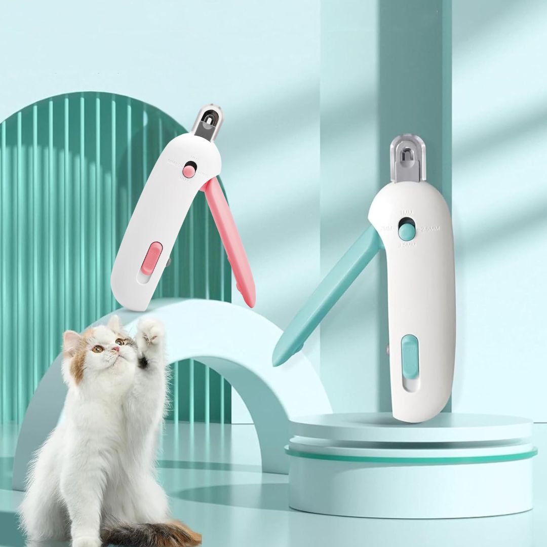 Claw Trimmer for Cats - Feline Nail Clippers for Safe Trimming