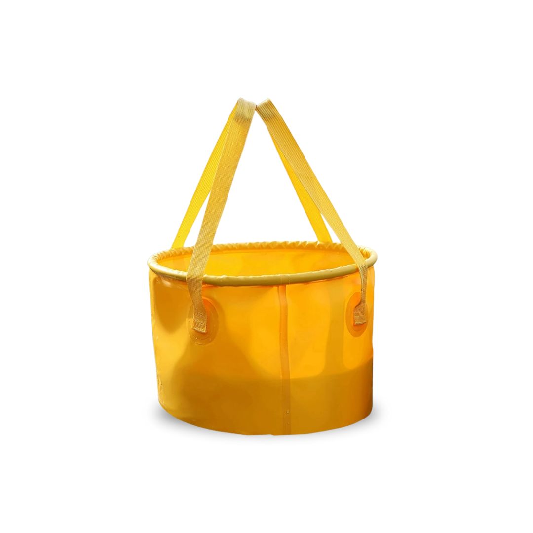 Collapsible Bucket - Foldable Tub for Camping & Fishing