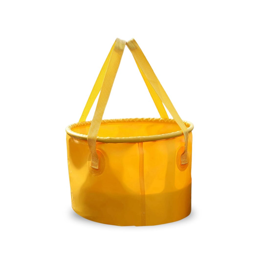 Collapsible Bucket - Foldable Tub for Camping & Fishing