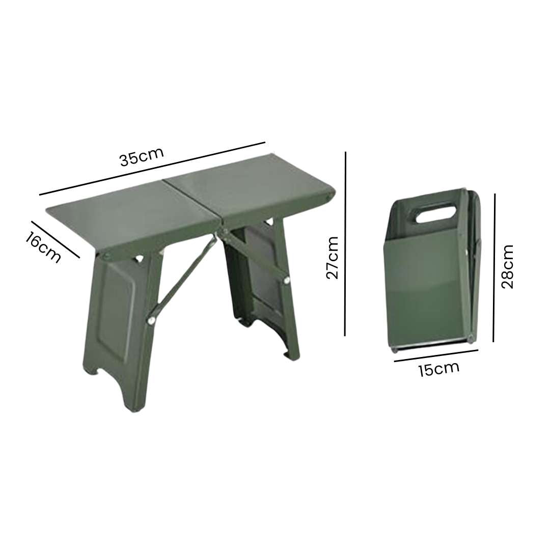 Foldable Camping Stool - Portable Folding Camping Chair for Hiking, Camping, and Outdoor Adventures