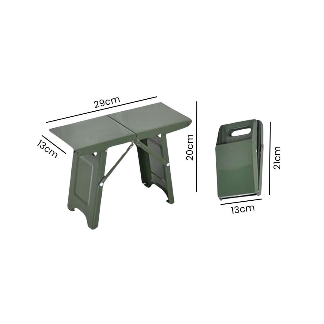 Foldable Camping Stool - Portable Folding Camping Chair for Hiking, Camping, and Outdoor Adventures