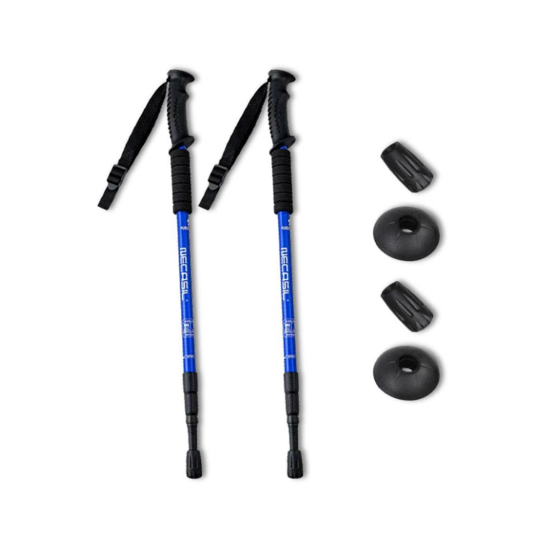 Trekking Poles - Adjustable Hiking Stick for Walking & Running