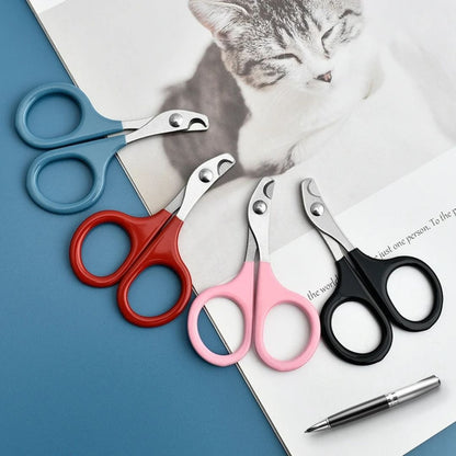 Cat Nail Clippers - Claw Trimming Cutter for All Ages Feline Care