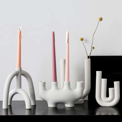 Pillar Candle Sticks – Stylish Candle Holders, Flower Vases, Home Decor & Centerpieces