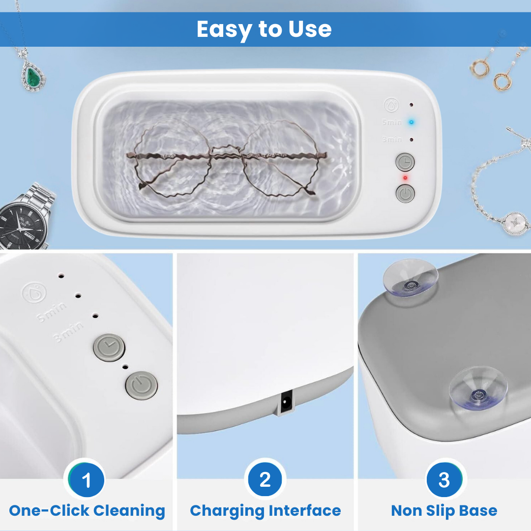 GemCleanse™ - Ultrasonic Cleaner
