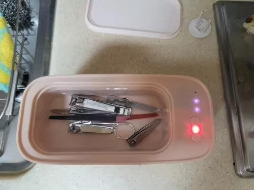 UltraSonic WaveClean 45K – Portable Jewelry & Glasses Cleaner