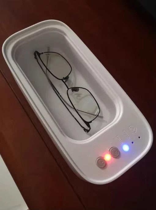 UltraSonic WaveClean 45K – Portable Jewelry & Glasses Cleaner