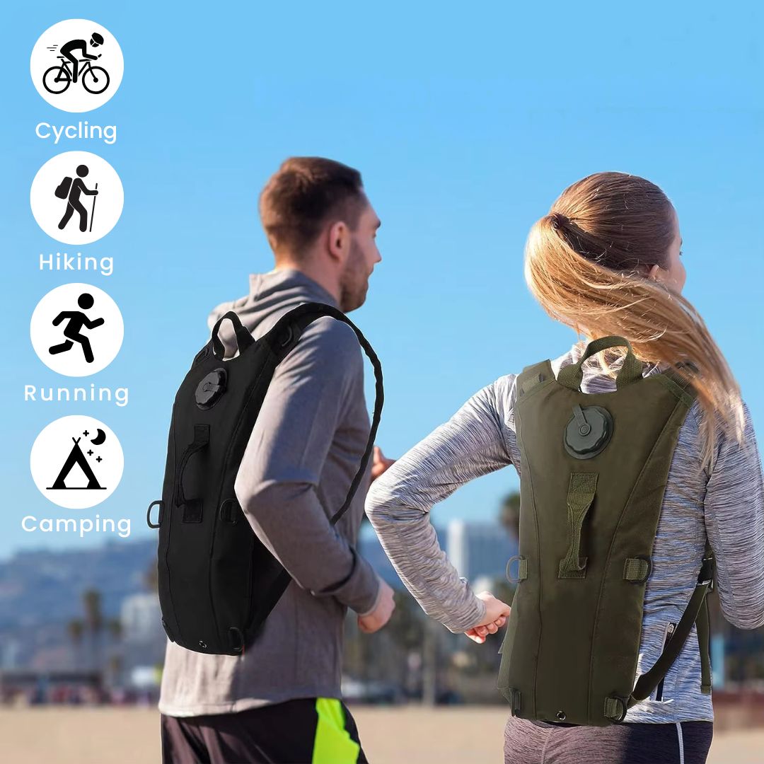 Water Bladders for Camping - Hydration Bag & Backpack for Hiking & Trekking
