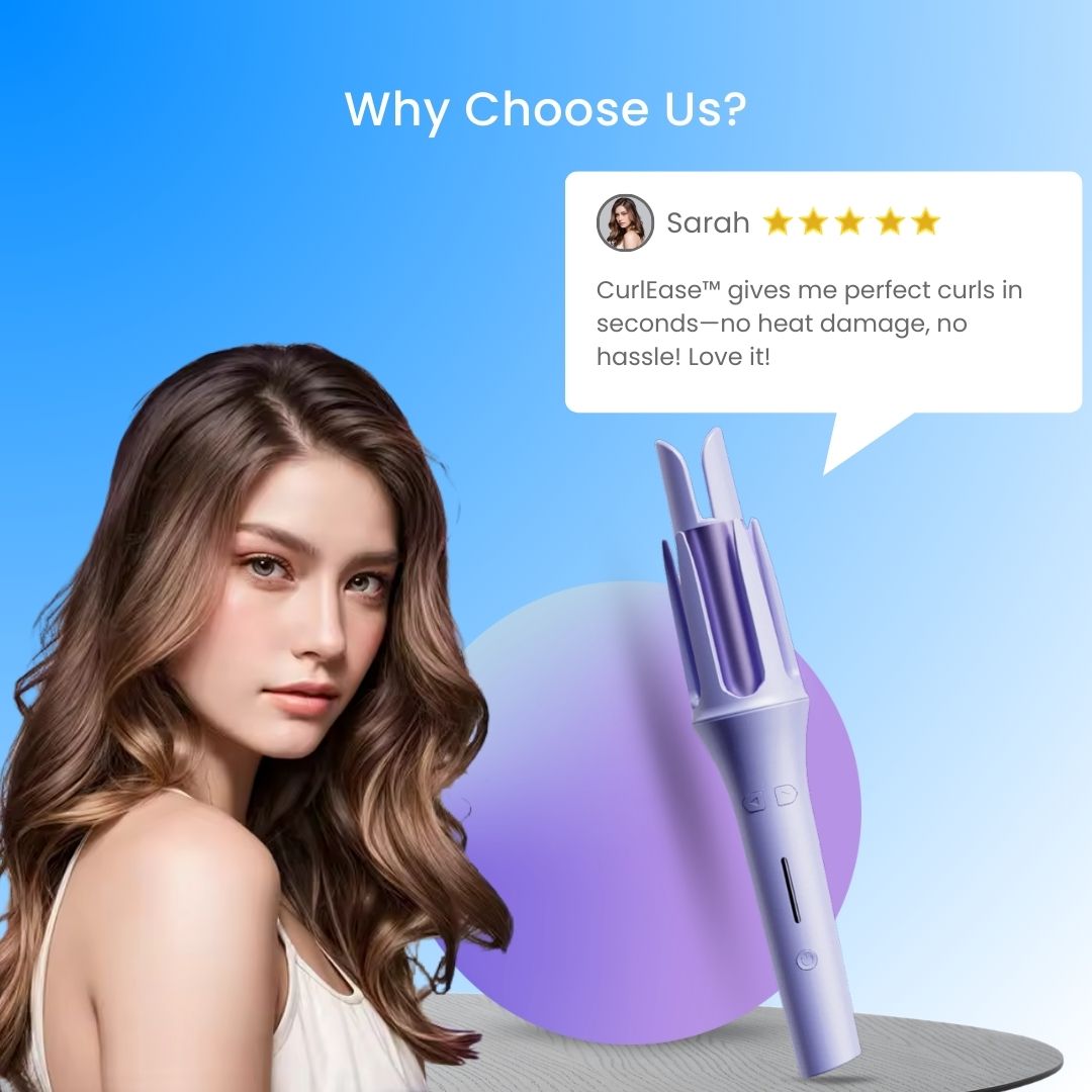 CurlEase™ - Automatic Hair Curler