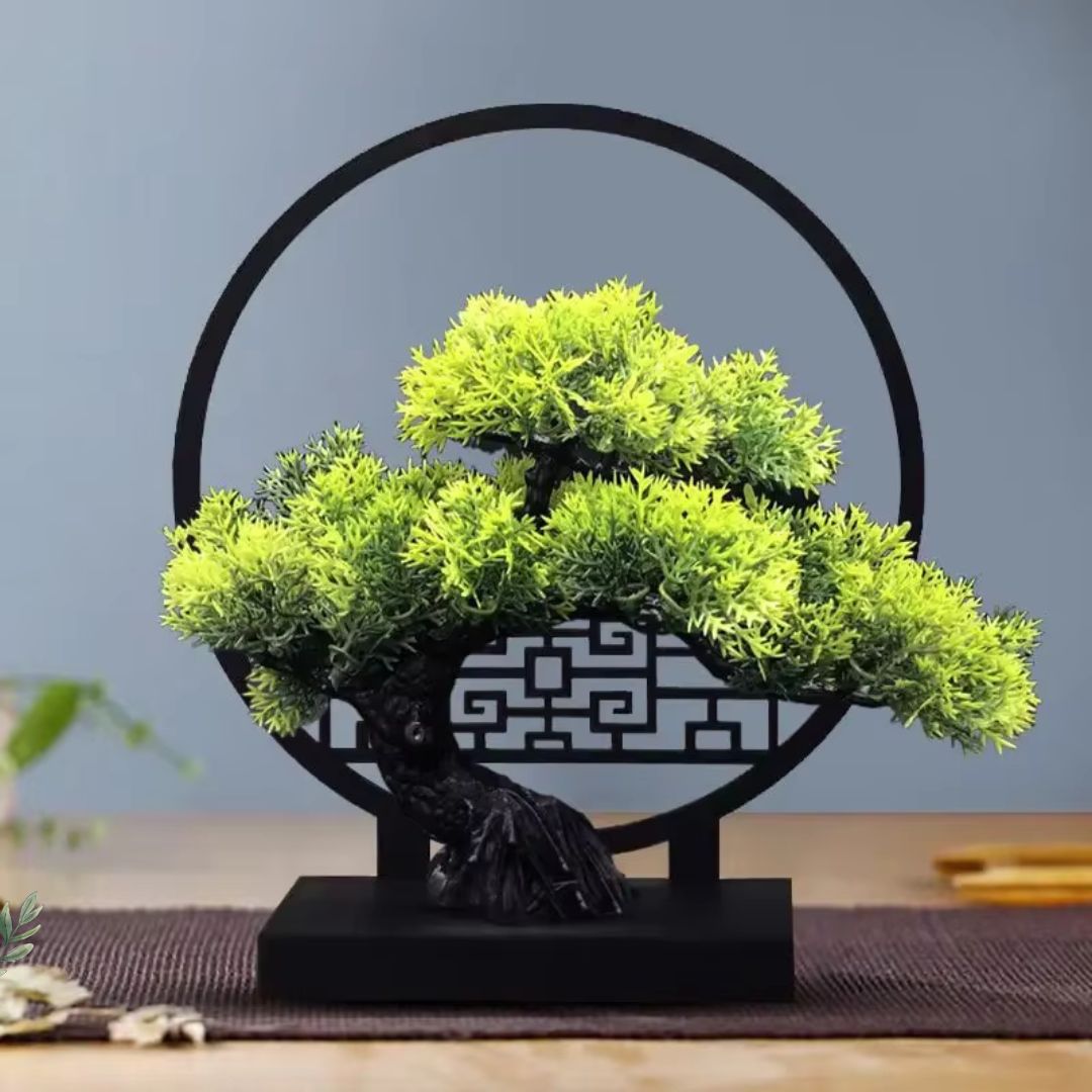 Artificial Bonsai Plants – Fake Pine Tree for Home Decoration, Small Bonsai for Desk or Hallway