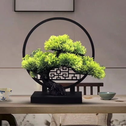 Artificial Bonsai Plants – Fake Pine Tree for Home Decoration, Small Bonsai for Desk or Hallway