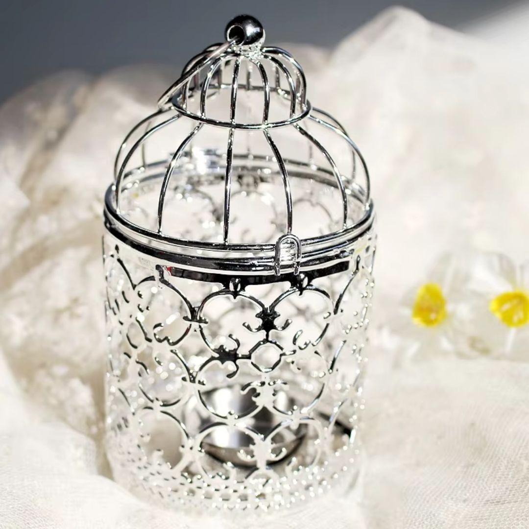 lantern candle holder​ Silver