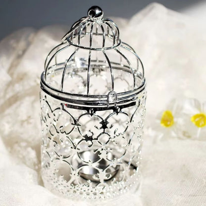 lantern candle holder​ Silver